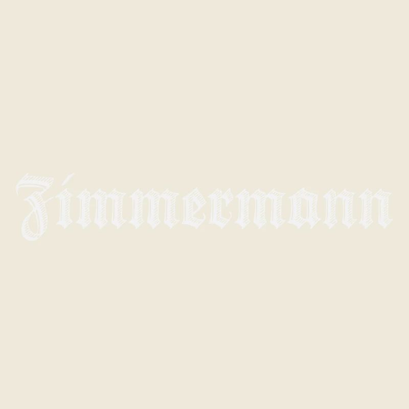 Gothic Zimmermann Blackletter Tee