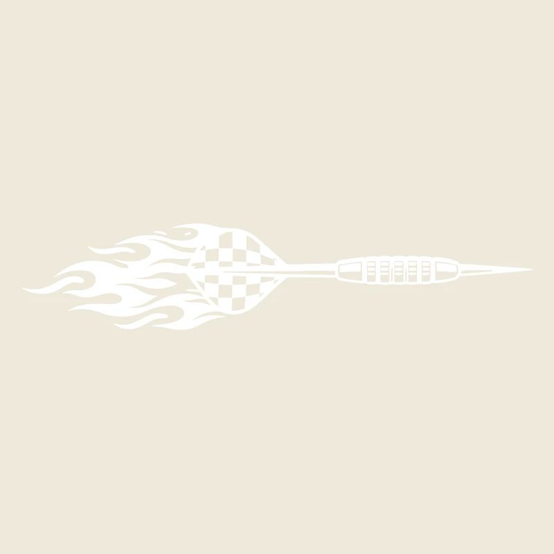Symbole de fléchette Feu