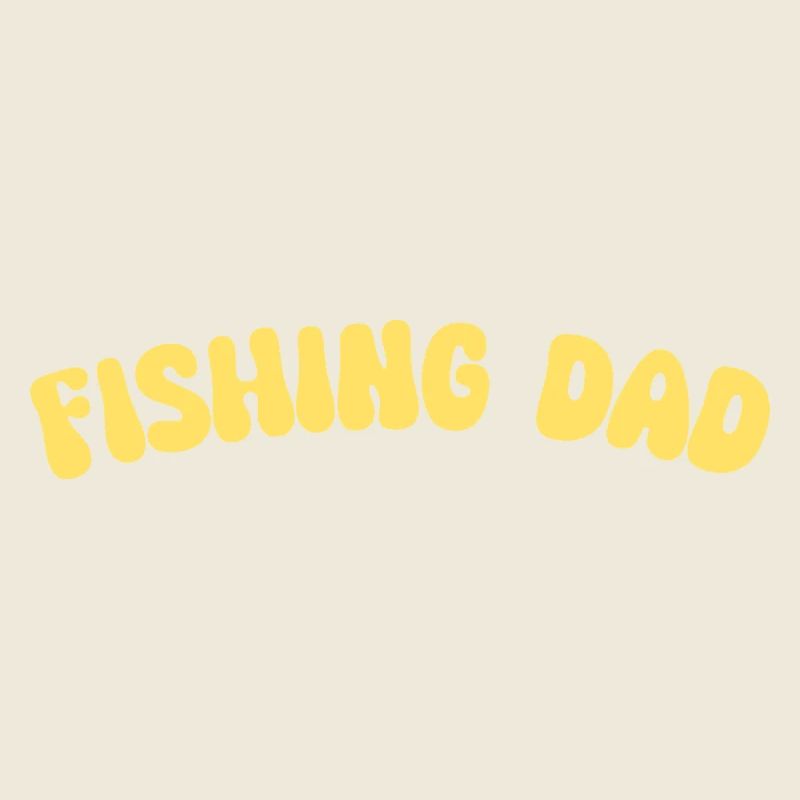 Papa pêcheur Texte Léger En gras
