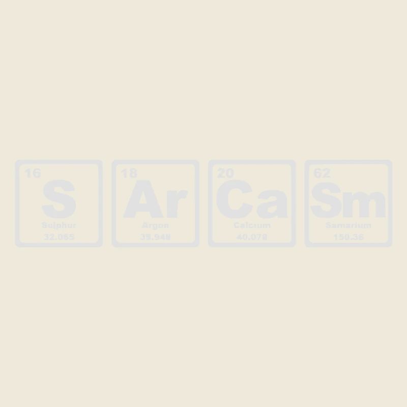 SARCASM PERIODIC TABLE