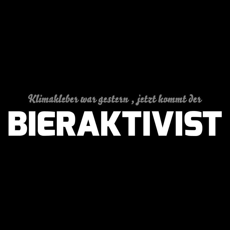 Klimakleber - Bieraktivist