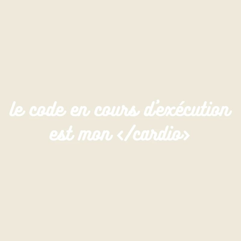 Le code en cours d'exécution est mon
