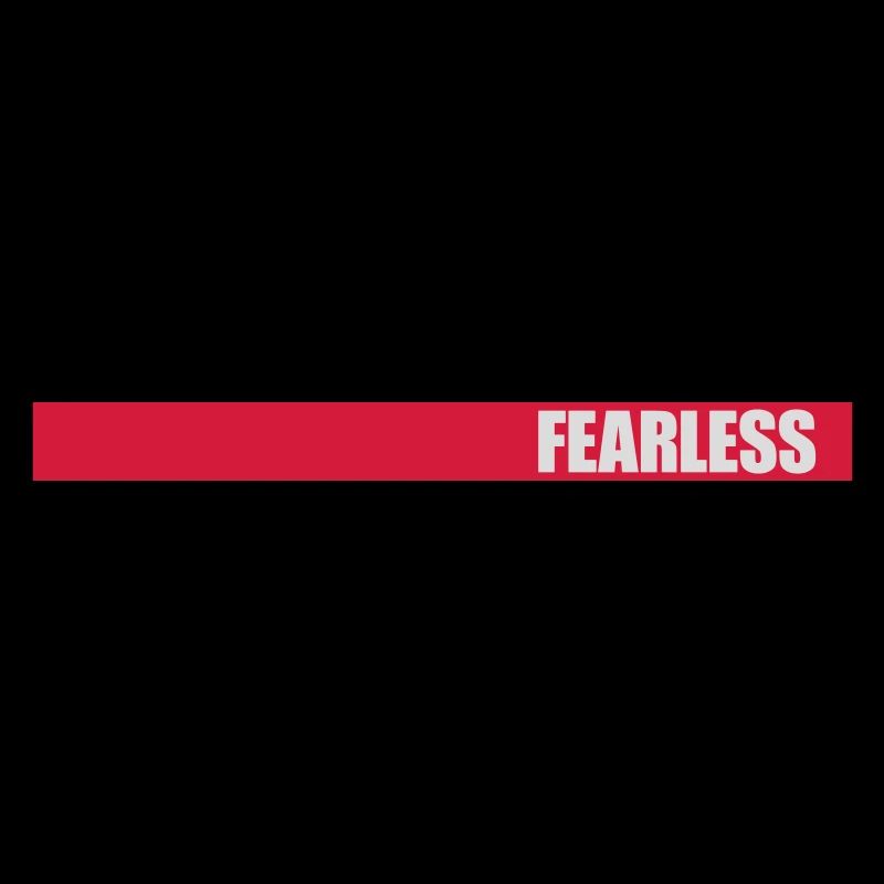 fearless Text Quote Design
