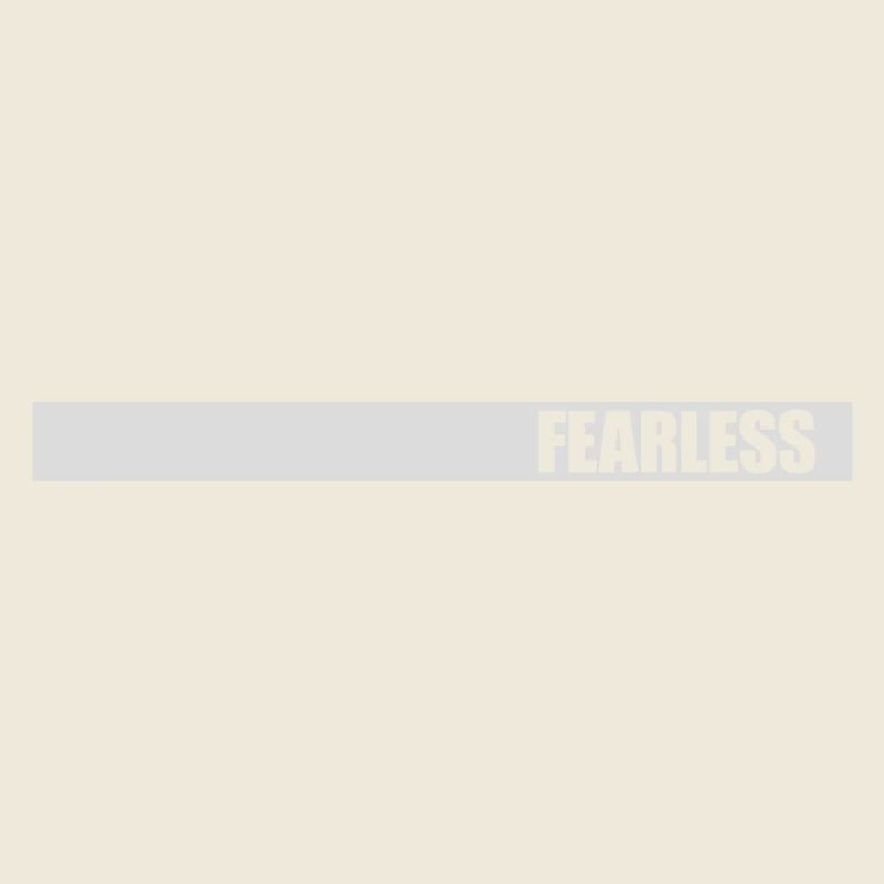 fearless Text Zitat Design