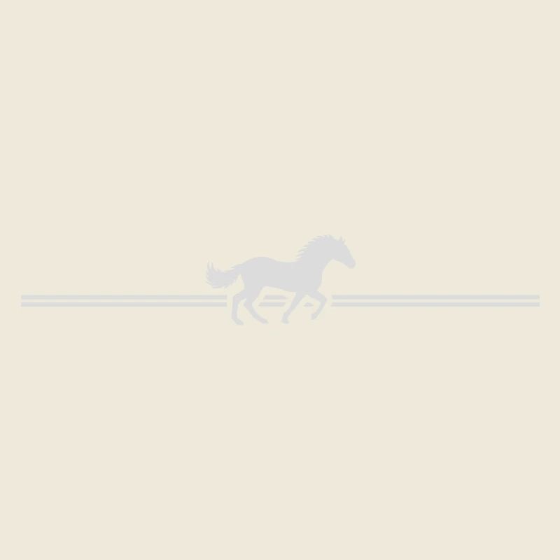 Line Stripe Racing Horse