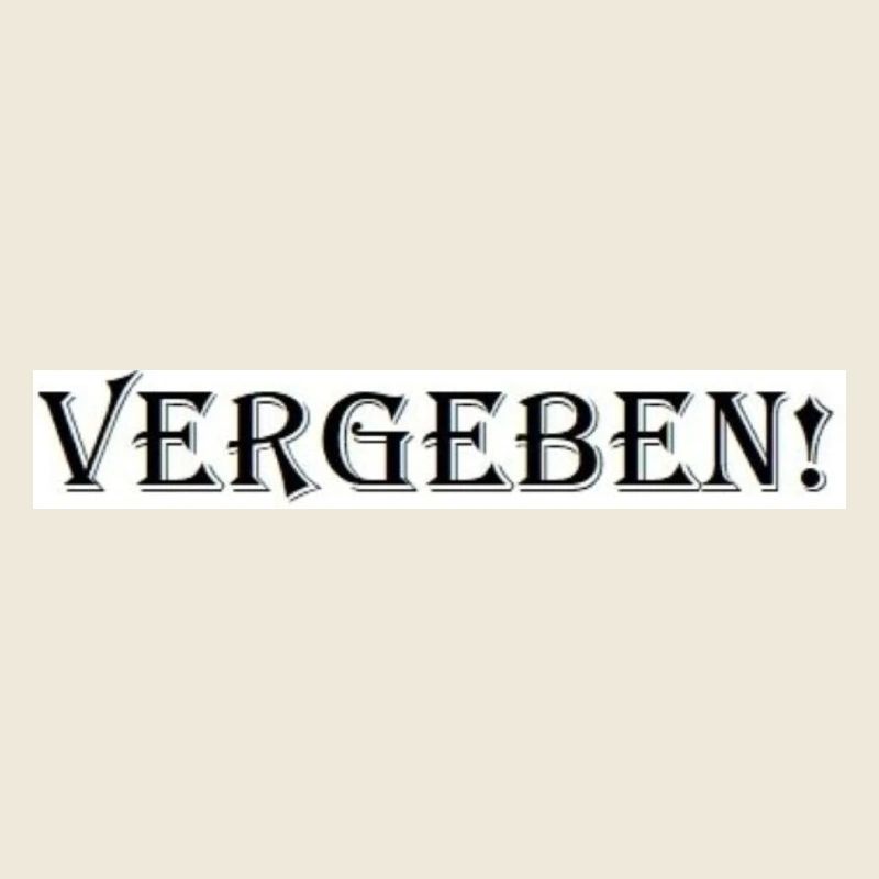 Vergeben