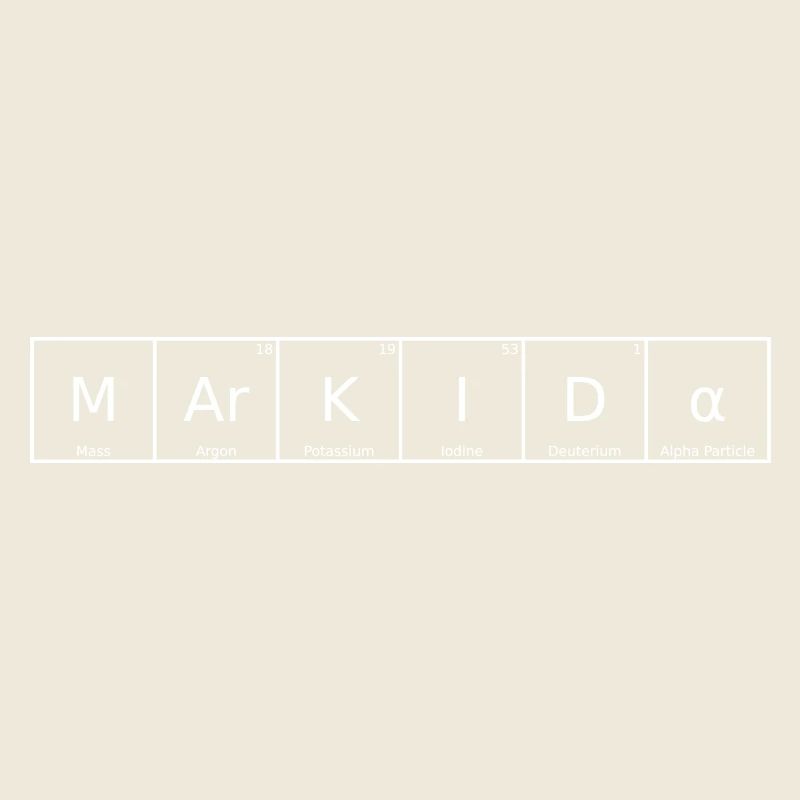 Markida Nom Prénom Chimie Tableau périodique Elément