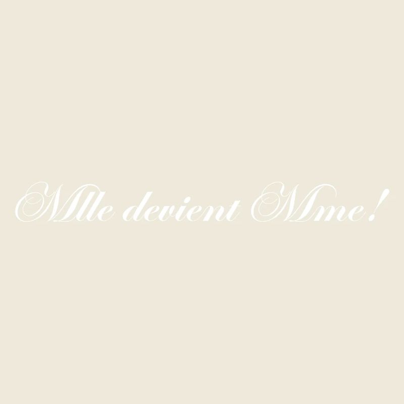 Mademoiselle wird Madame