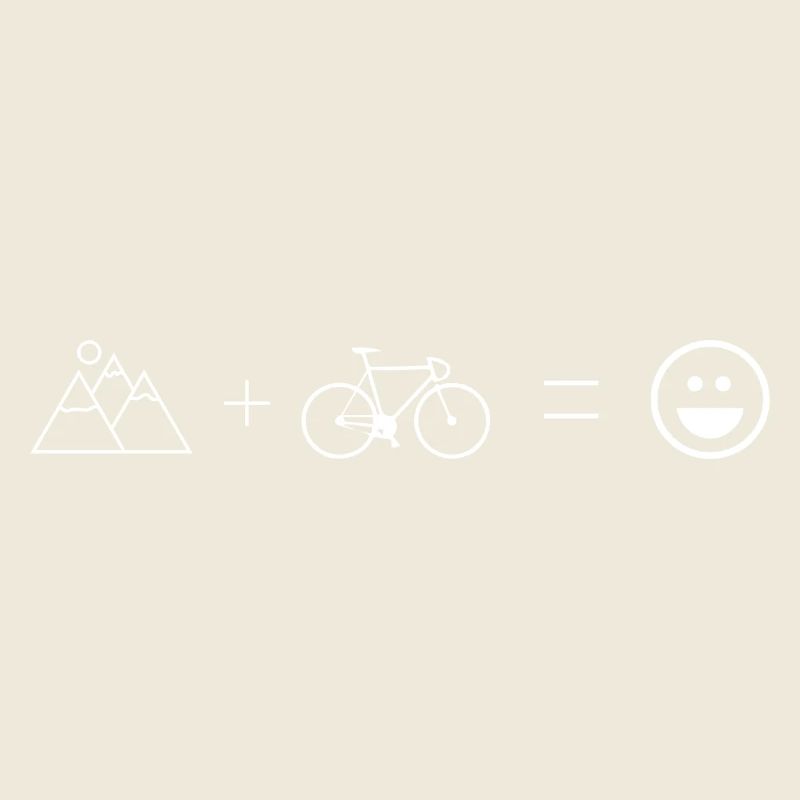 Mountain Bicycle Smile Montagnes MTB Sourire Vélo de course