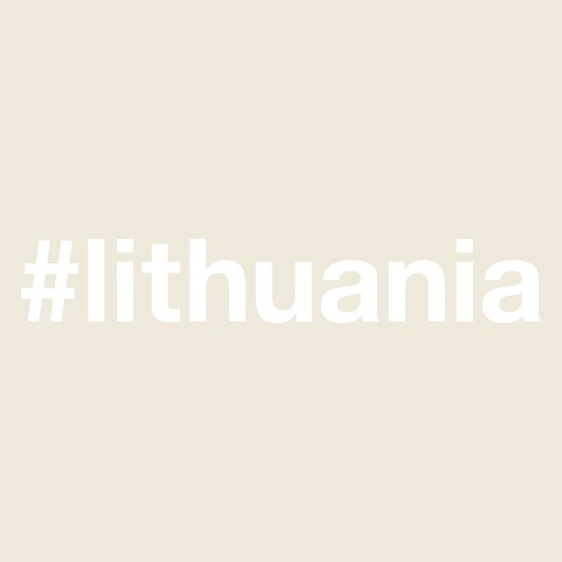LITHUANIA Hashtag