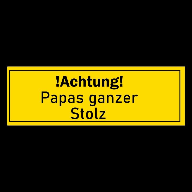 Papas ganzer Stolz Geschenk Geschenkidee Liebling