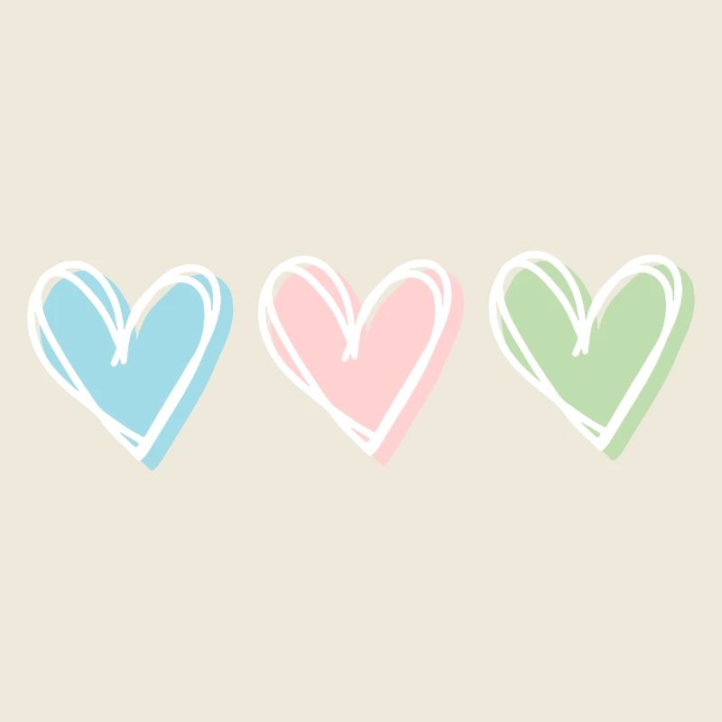 Heart Pastel