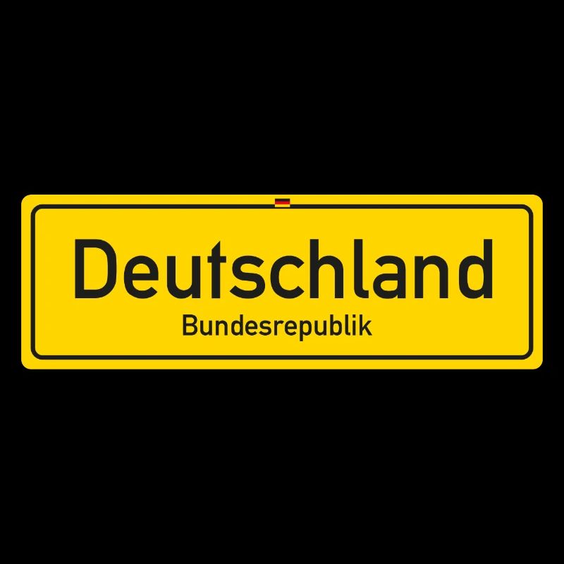 Germany country nameplate
