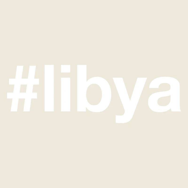 LIBYA Hashtag Libyen