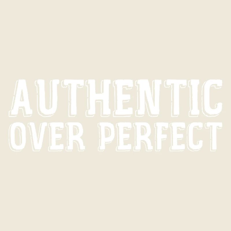 Authentic rather than perfect