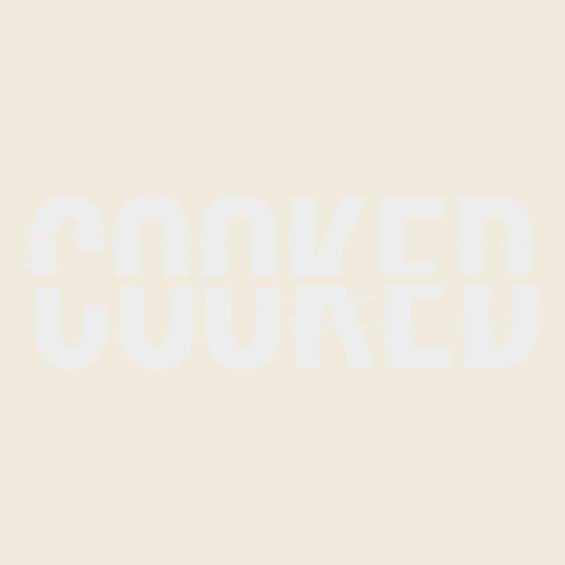 Glitch Lettering Cooked