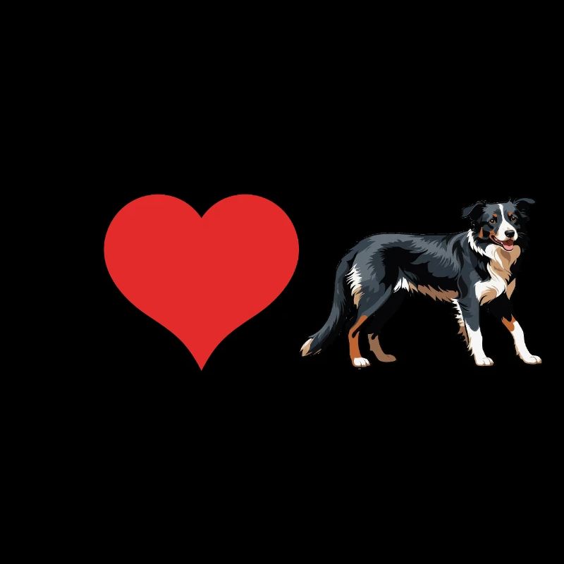i Love Australian Shepherd - Pet Dog Design