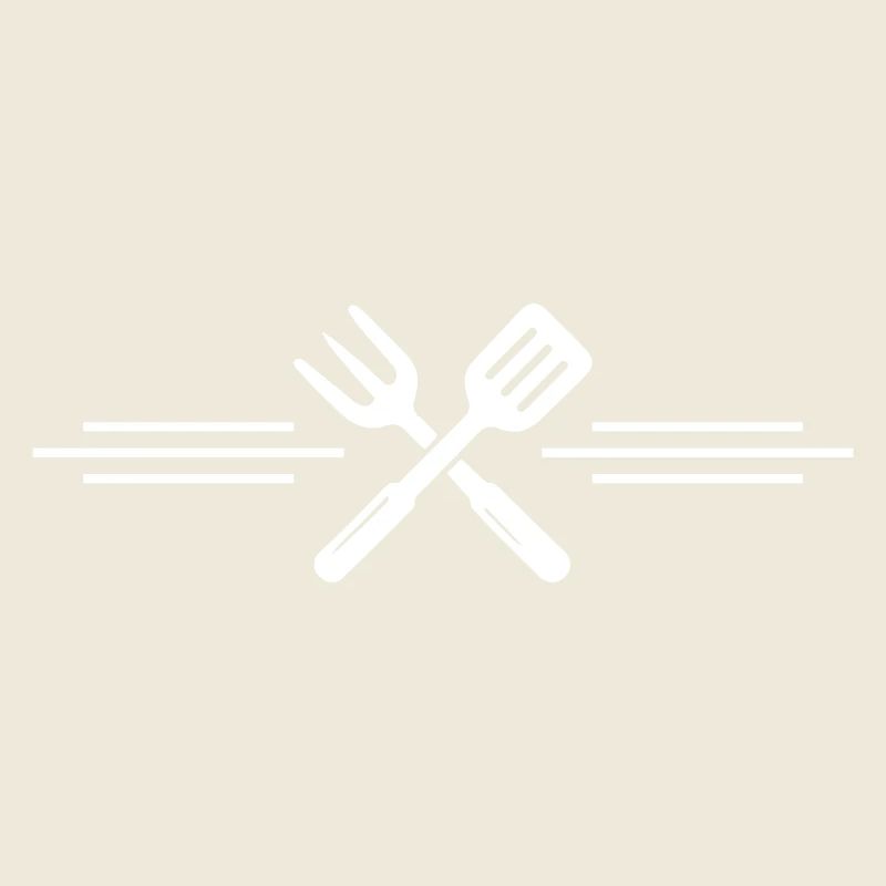Grill Couverts Grillades Icône de grillade
