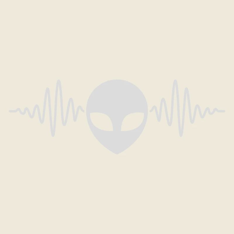 Frequenz Puls Alien Kopf