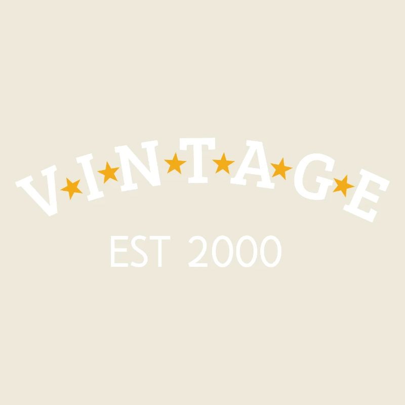 Vintage est 2000