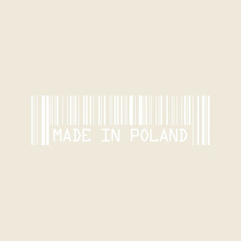 Fabriqué en Pologne - Pologne - Pologne - Code-barres - Dash