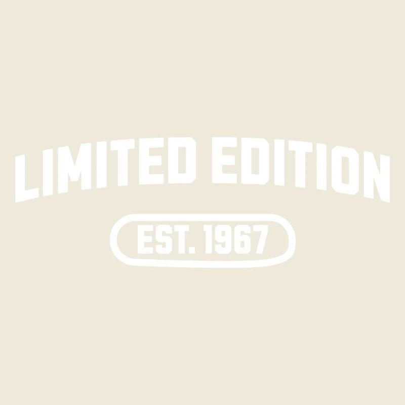 Limited Edition 1967 Geburtstag
