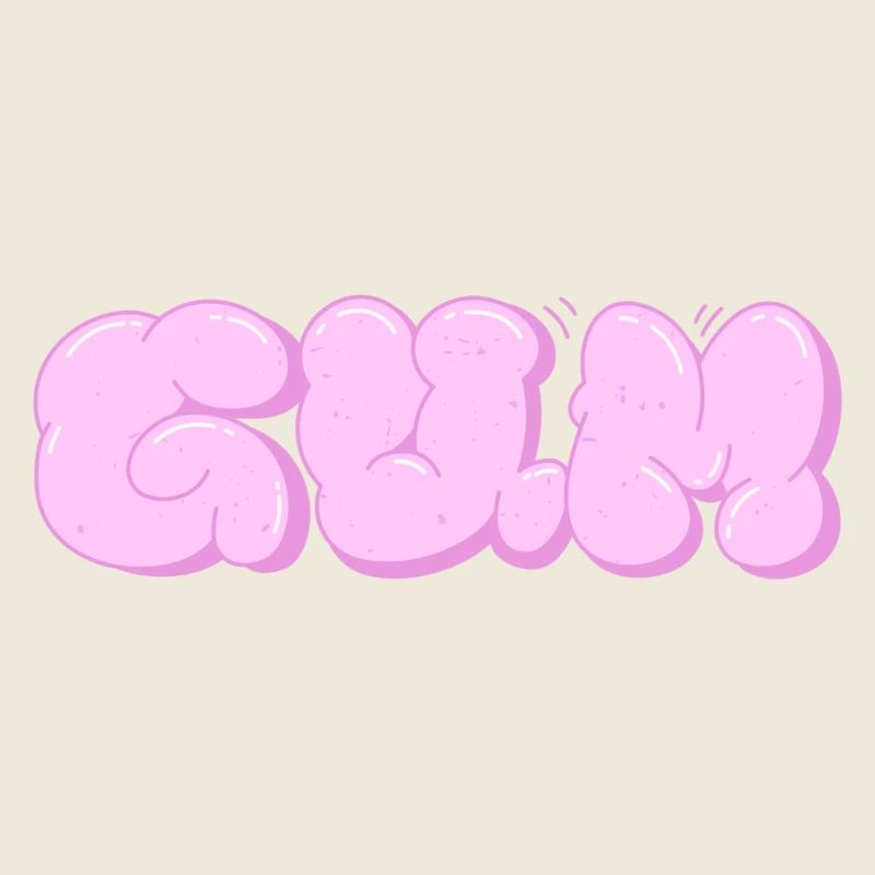Gumzauber : Lettrage de chewing-gum