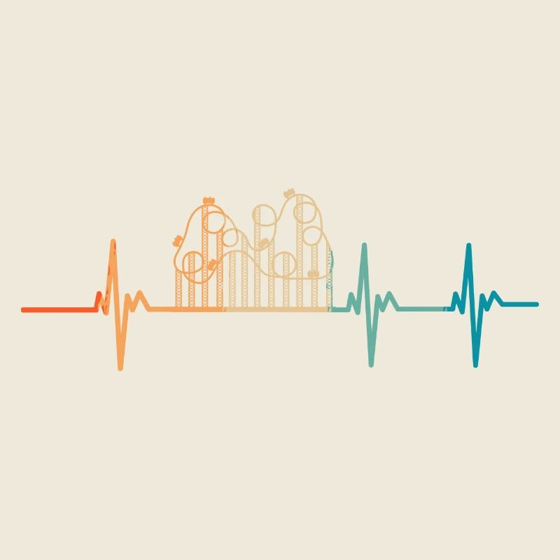 Heartbeat roller coaster