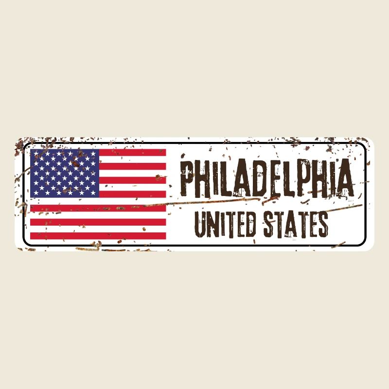 Philadelphie Drapeau des États-Unis