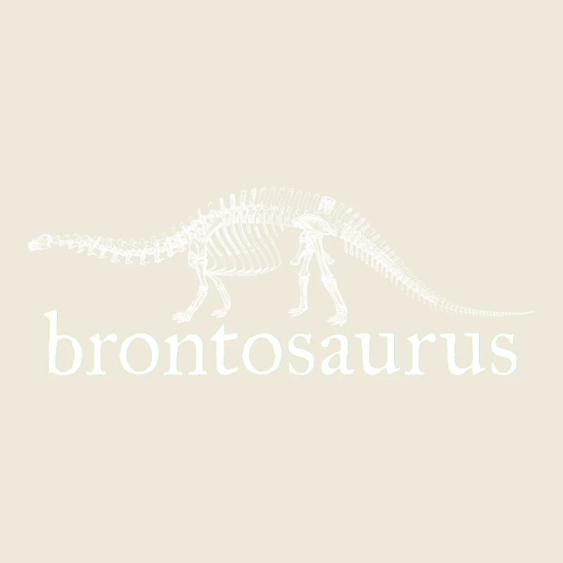 Brontosaurus dinosaur