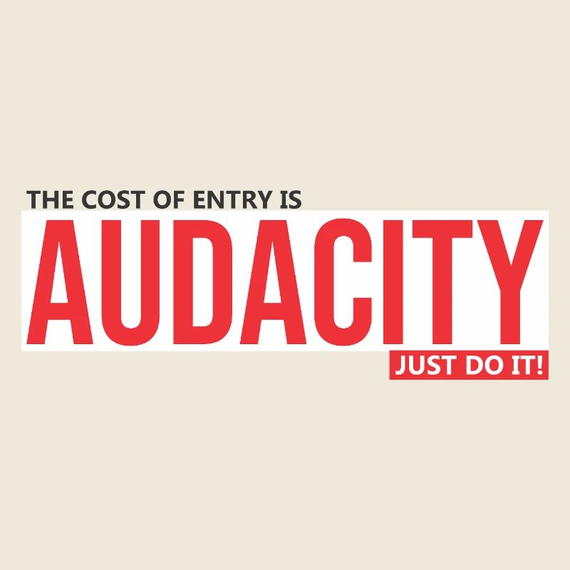 Audacity Courage to Leap