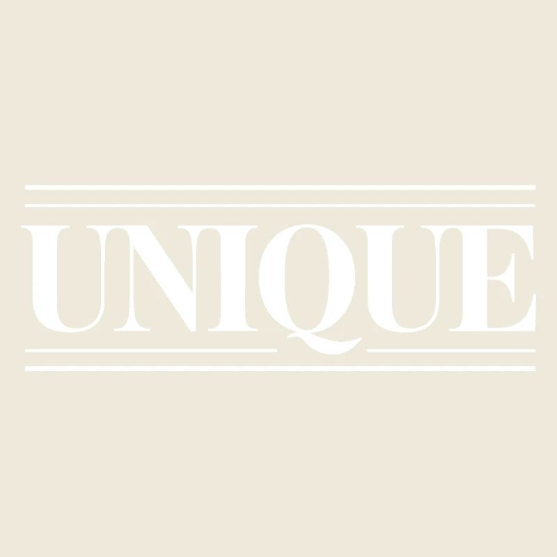 unique, unique, unique valeur de soi unique