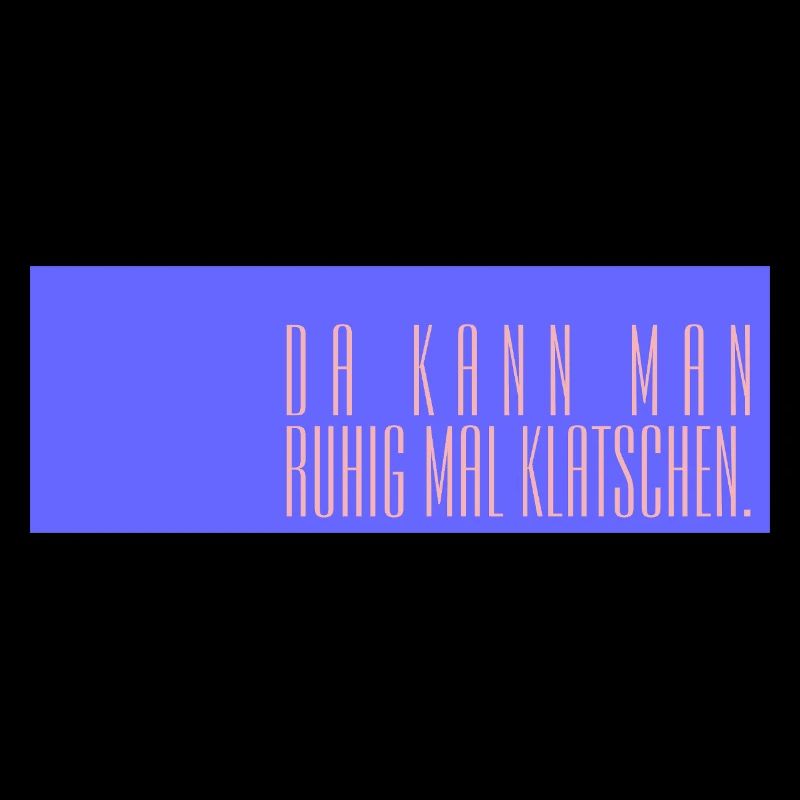 Da kann man ruhig mal klatschen