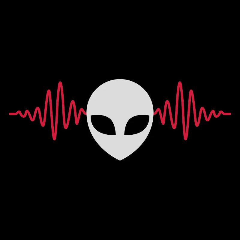 Puls Alien Kopf Herzschlag
