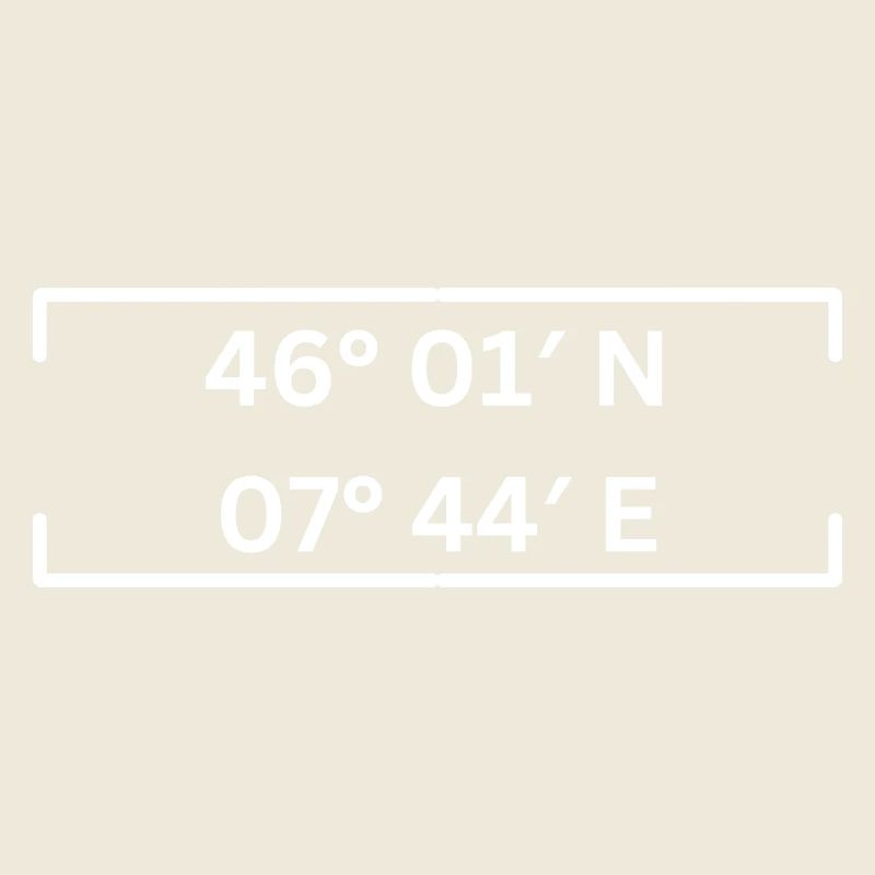 Coordinates Zermatt Minimalist