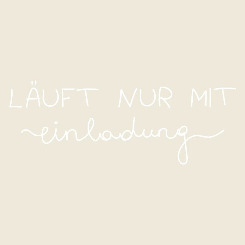 Läuft nur mit Einladung