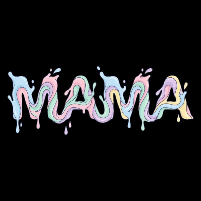 Mama Schriftzug - Muttertag