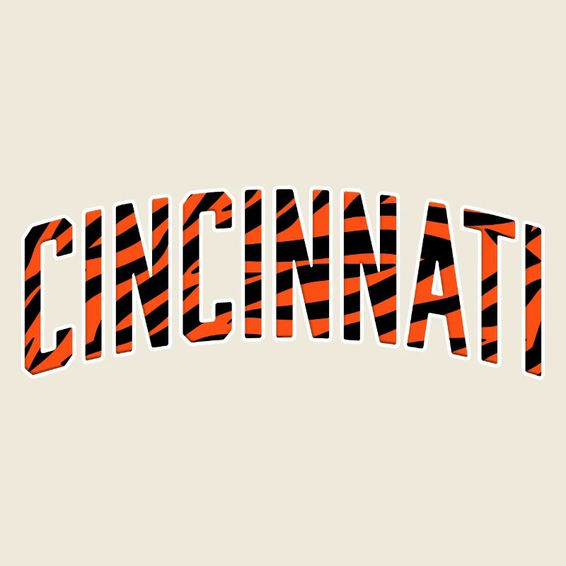 Cincinnati Tiger Stripe
