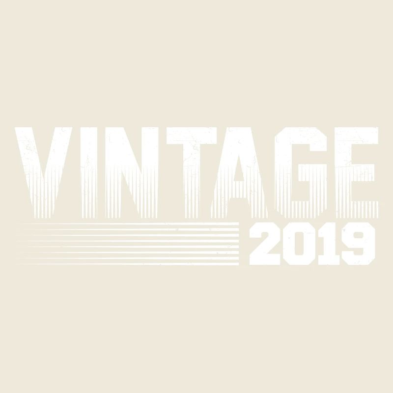 Millésime 2019 Anniversaire Rétro 2019