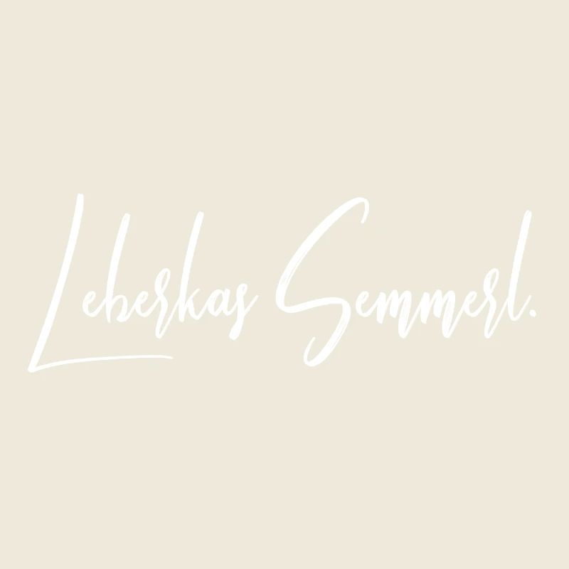 Leberkas Semmerl – Design dialectal