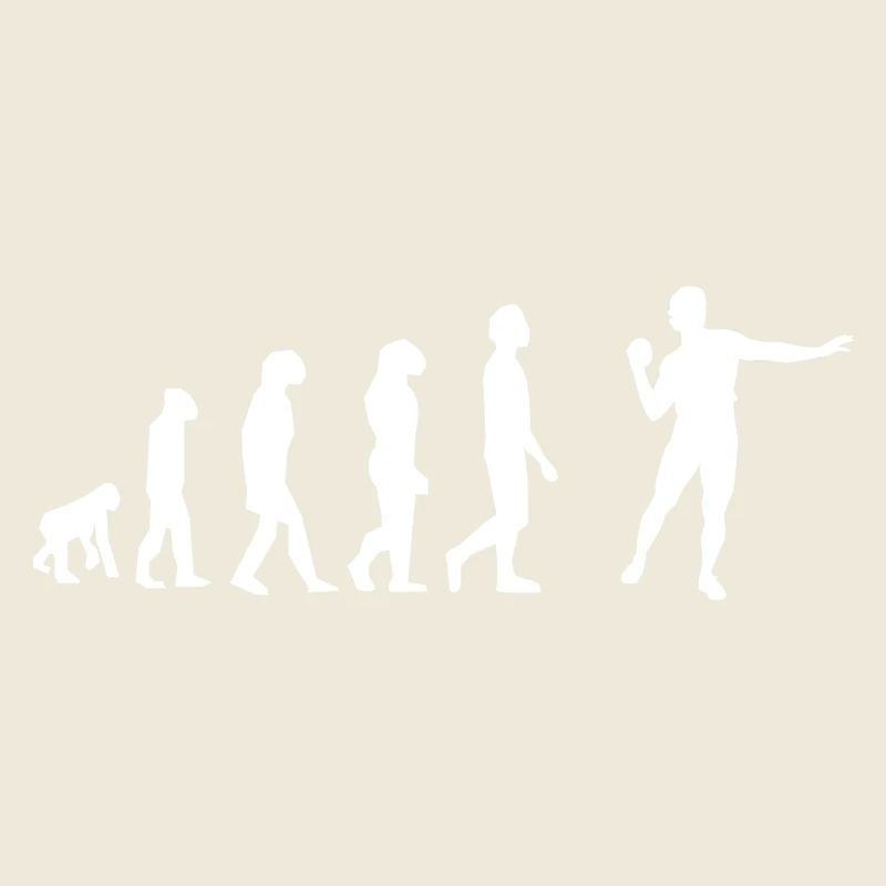 Evolution des Gewichtswurfs