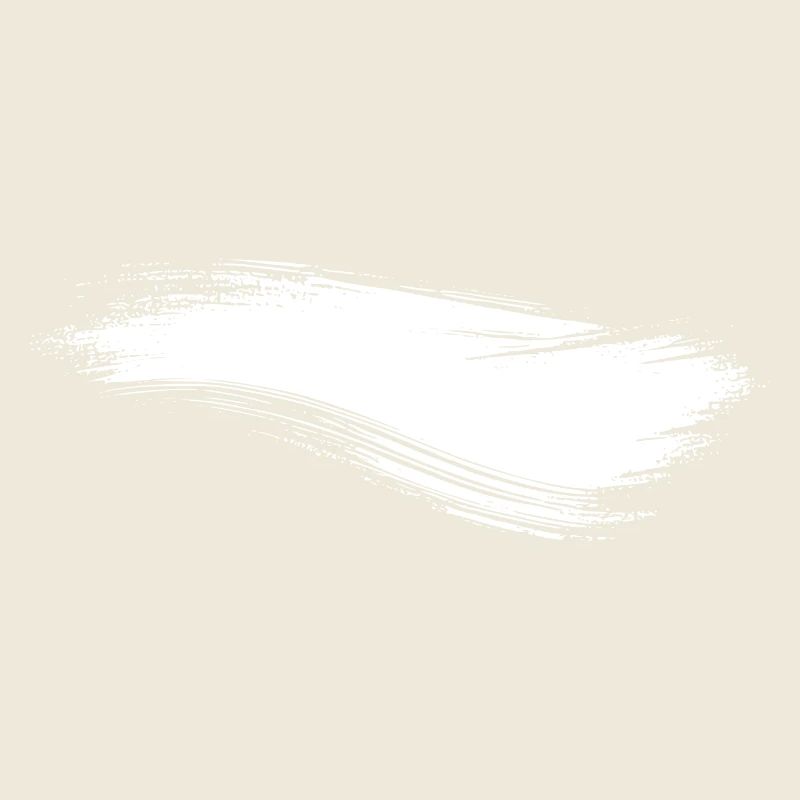 Brushstroke Line White