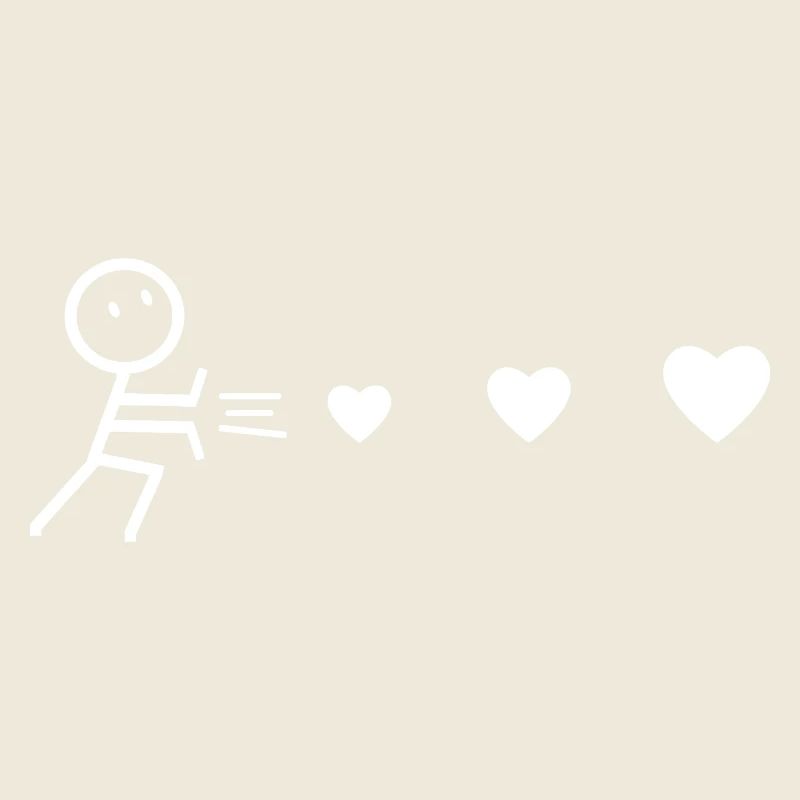 Man Heart-Thrower White