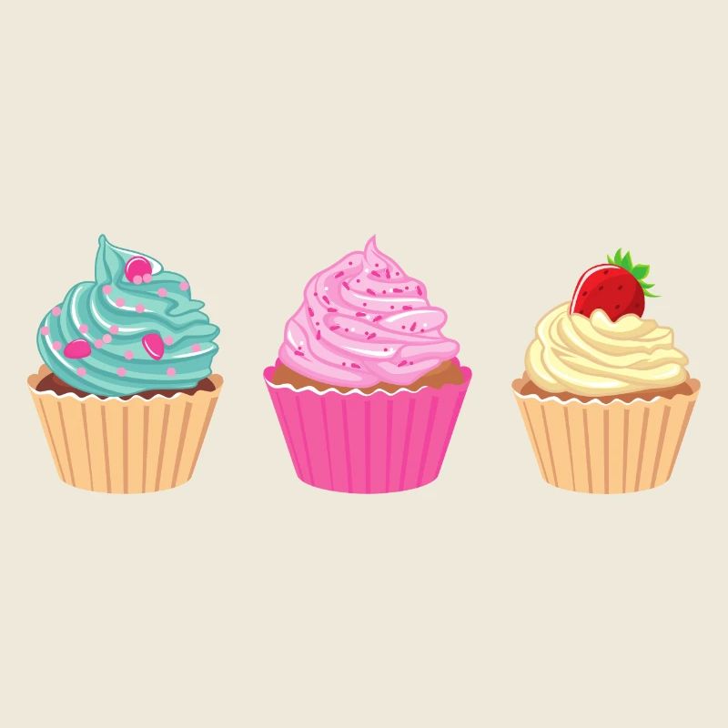 Collection cupcake