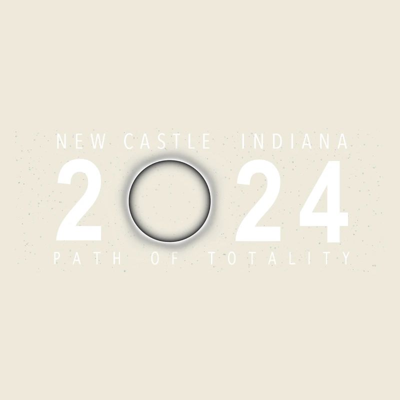 Eclipse solaire New Castle Indiana 8 avril 2024
