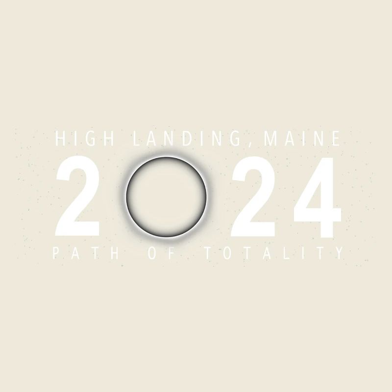 Solar Eclipse High Landing Maine April 8 2024
