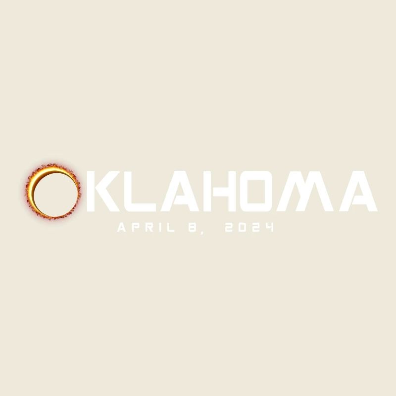 Oklahoma 2024 Eclipse Souvenir April 8