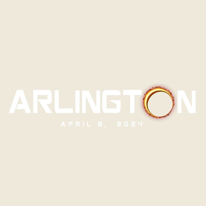 Arlington Texas 2024 Eclipse Souvenir April 8