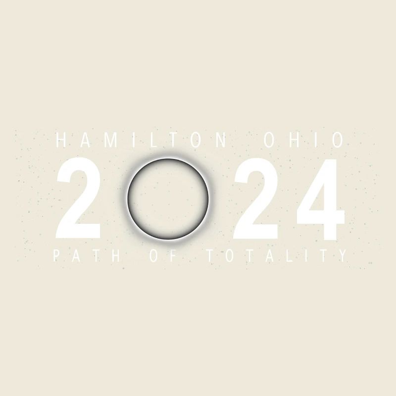 Eclipse de Soleil Hamilton Ohio 8 avril 2024