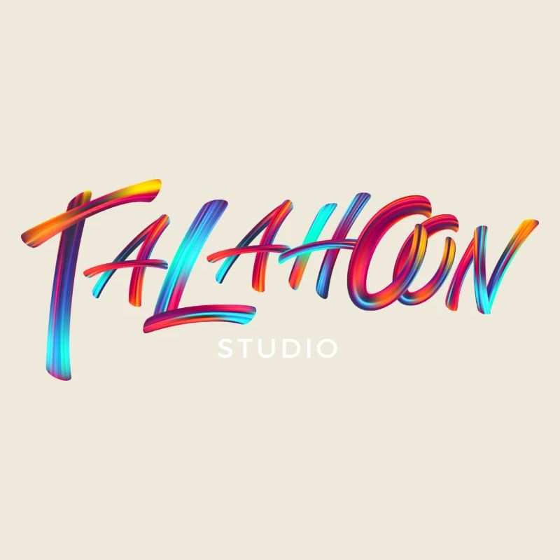Talahoon Studios Rainbow Brushed